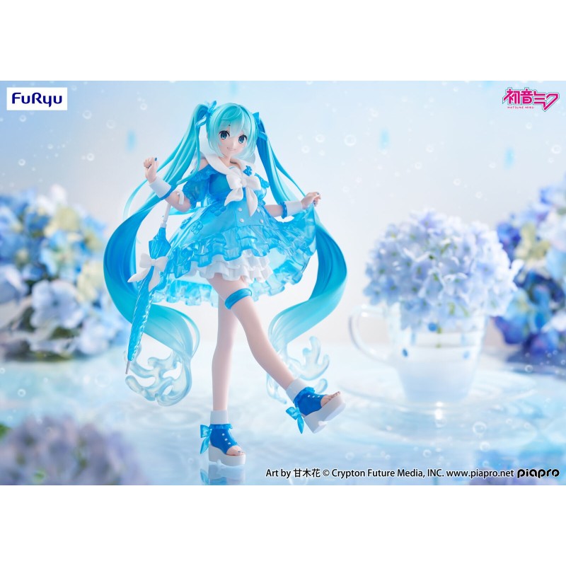 Vocaloid - Hatsune Miku - Trio-Try-iT Figure - Raincoat (FuRyu)