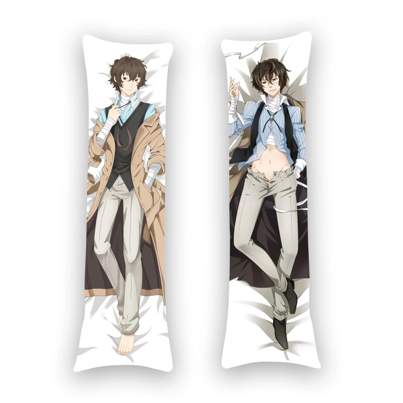 Дакимакура Великий из бродячих псов “Bungou Stray Dogs” Осаму Дазай Дакимакура Великий из бродячих псов “Bungou Stray Dogs” Осаму Дазай