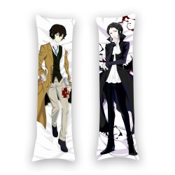 Дакімакура Літературні генії Бродячі Пси “Bungou Stray Dogs” Дазай та Акутагава