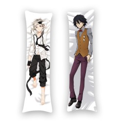 Дакімакура Літературні генії Бродячі Пси “Bungou Stray Dogs” Ацуші та Едогава Рампо