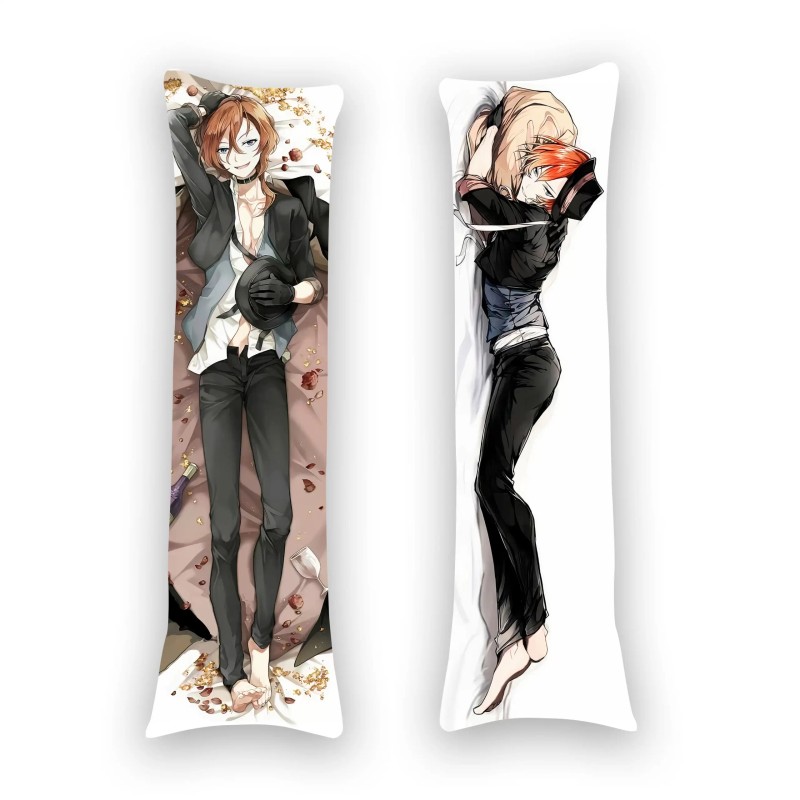 Дакімакура Літературні генії Бродячі Пси “Bungou Stray Dogs” Чуя Накахара